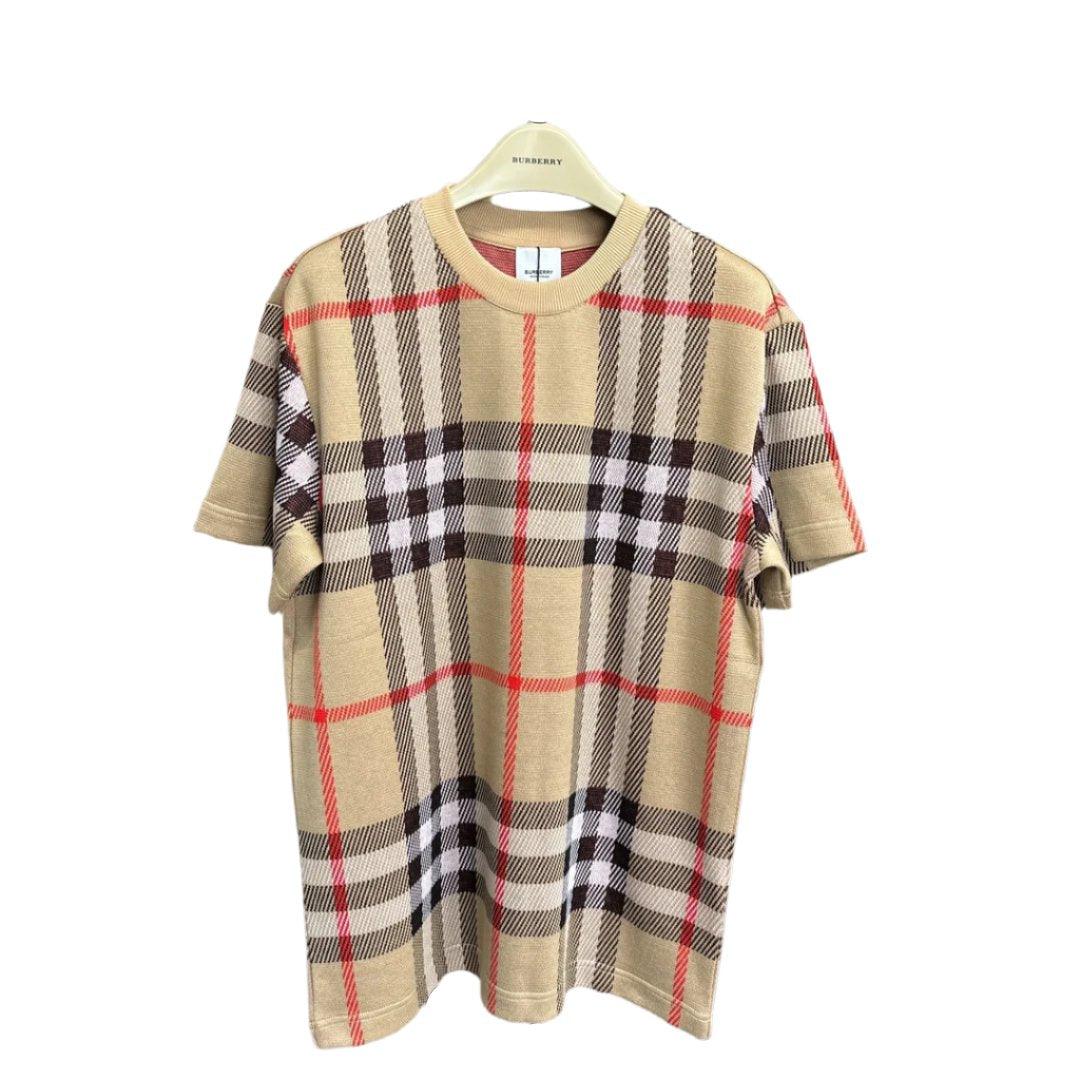 Burberry T-Shirt Without Collar