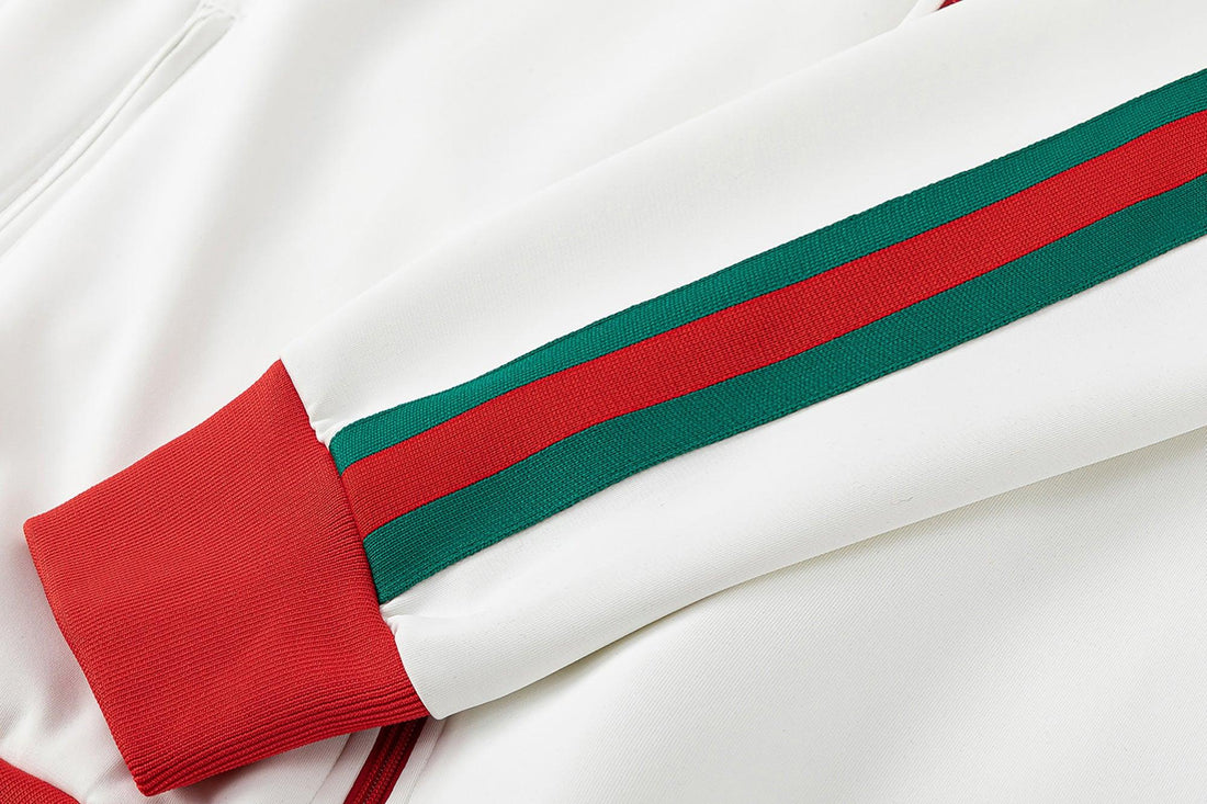 Gucci x adidas Cotton Jersey Jacket White