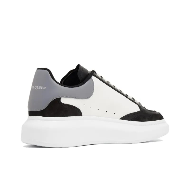 Alexander McQueen Colour-Block Low-Top Sneakers 'White Grey Black'