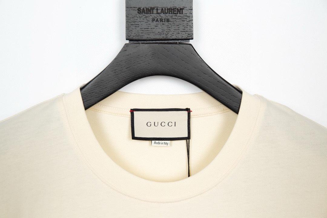 Gucci T-Shirt Without Collar 'Beige'