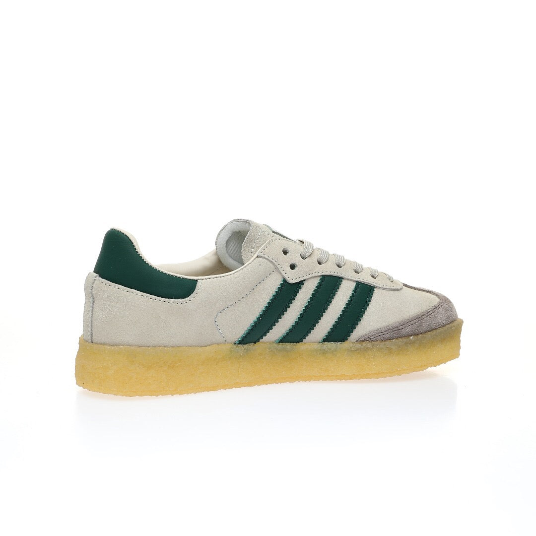 Adidas Originals Clarks 8th Street Samba By Ronnie Fieg Chalk 'White Green'