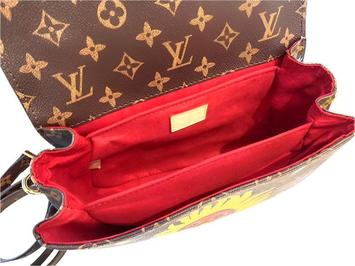 LOUIS VUITTON LV GHW Pochette Metis 2 Way Shoulder Bag Monogram Brown