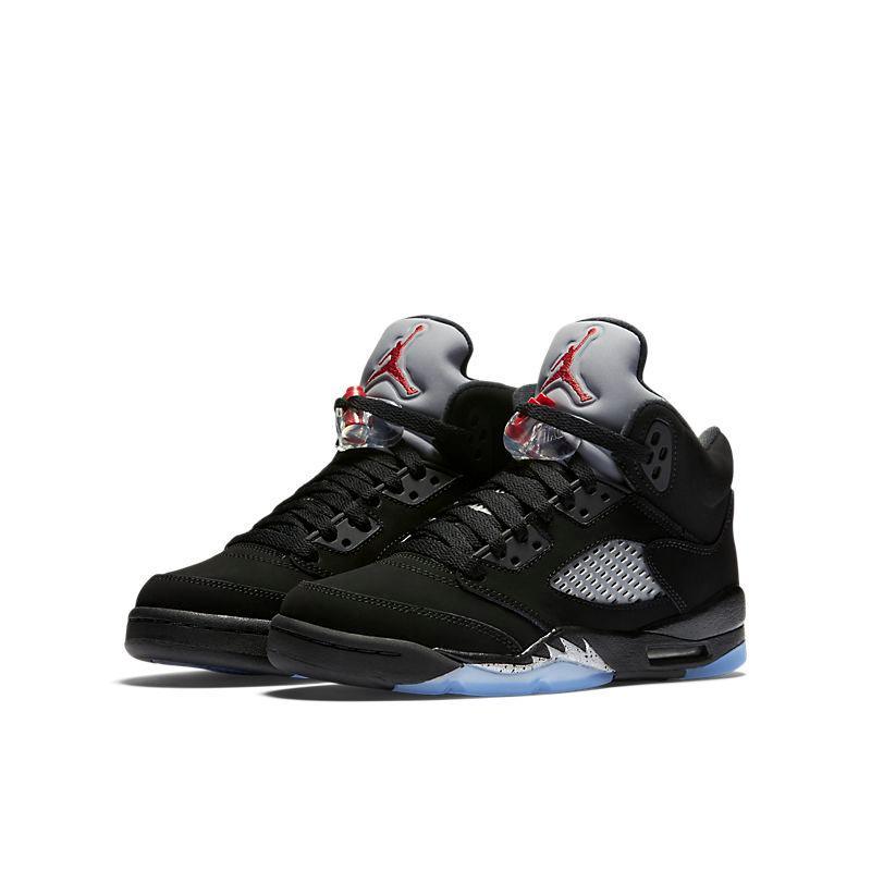 Air Jordan Retro 5 Black Metallic Silver