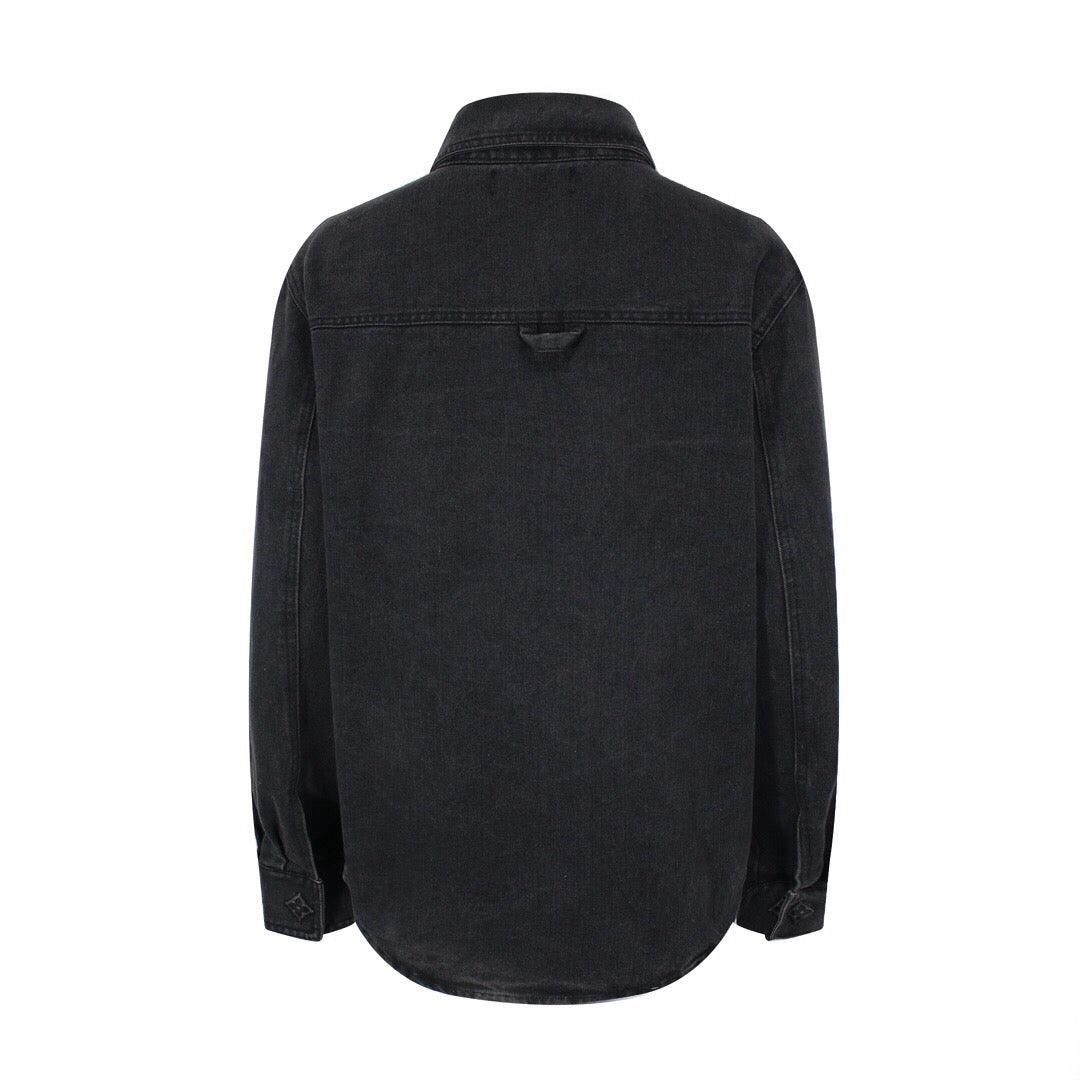 Louis Vuitton Denim Overshirt Black