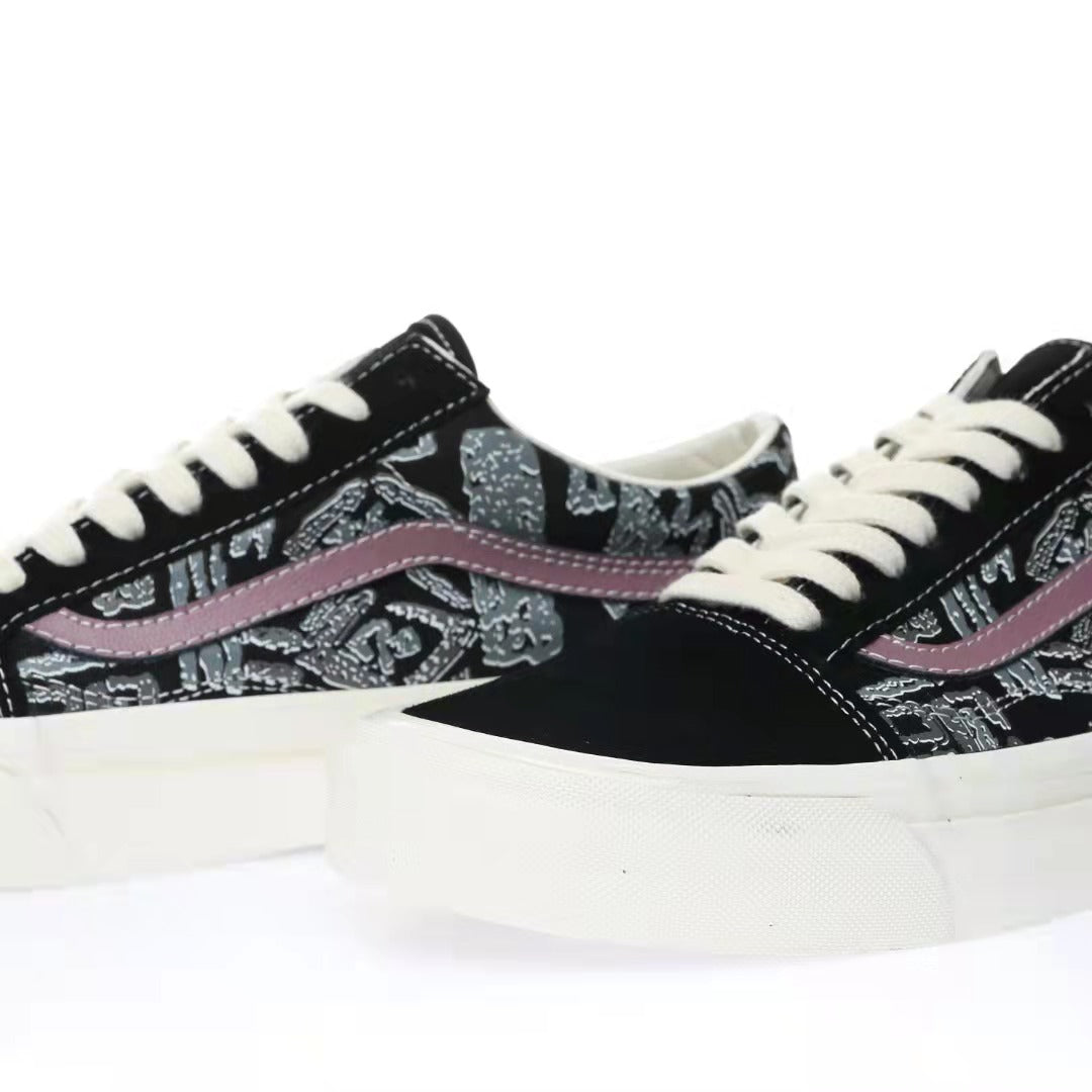 Vans Vault OG Old Skool LX "Black/Pink/Graffiti"