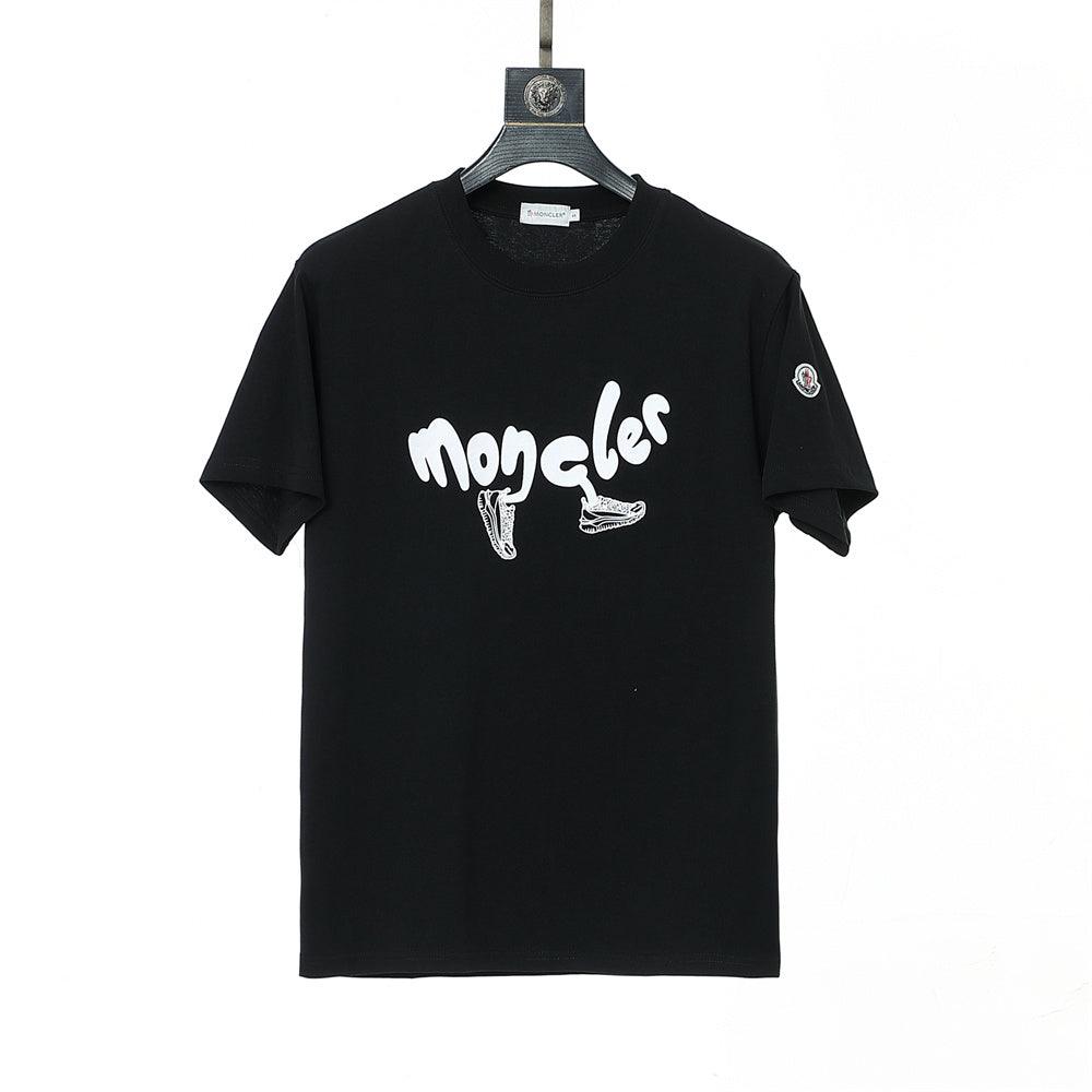 Moncler T-Shirt Without Collar 'Black'