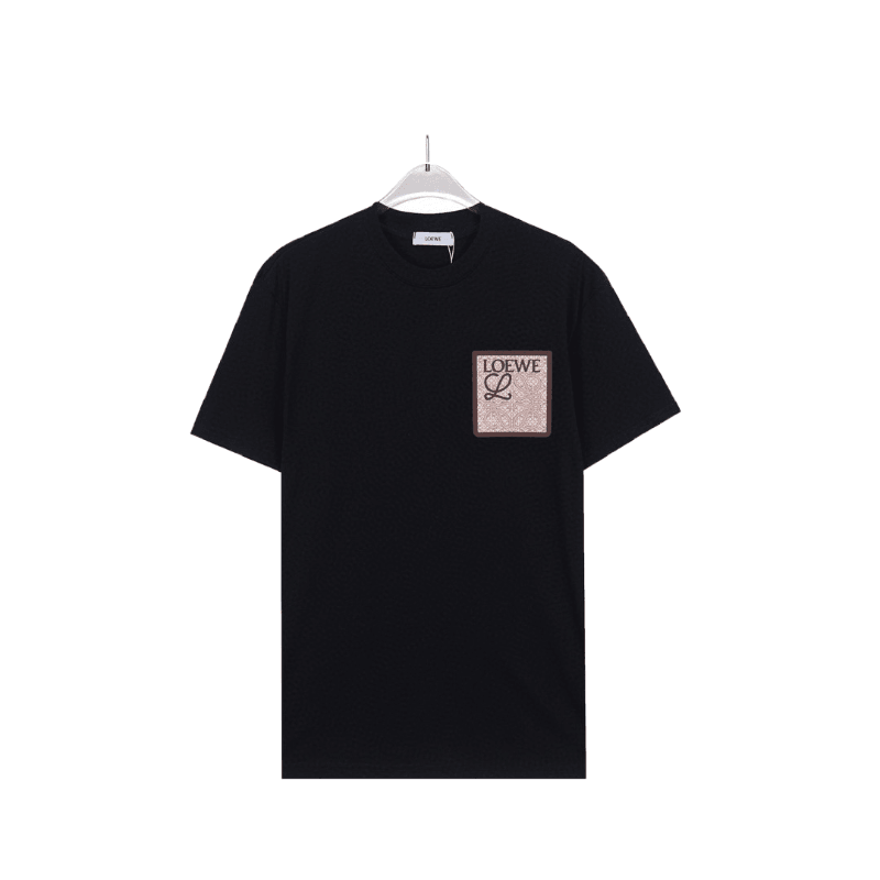 Loewe T-Shirt Without Collar 'Black'