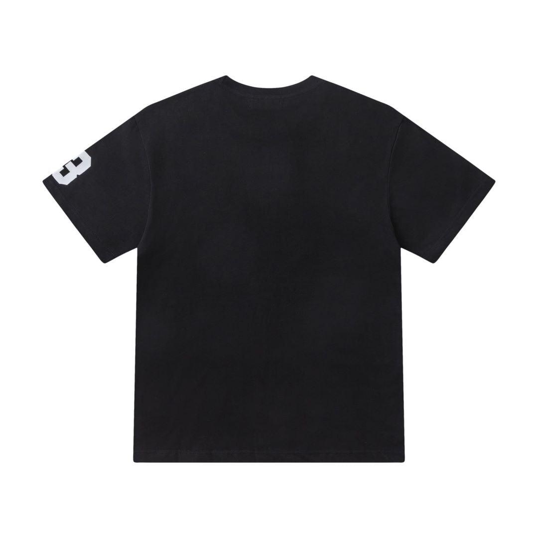 Amiri 22 Black T-Shirt Without Collar