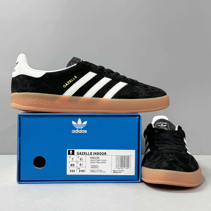 Adidas Originals Gazelle Indoor 'Black White Gum'