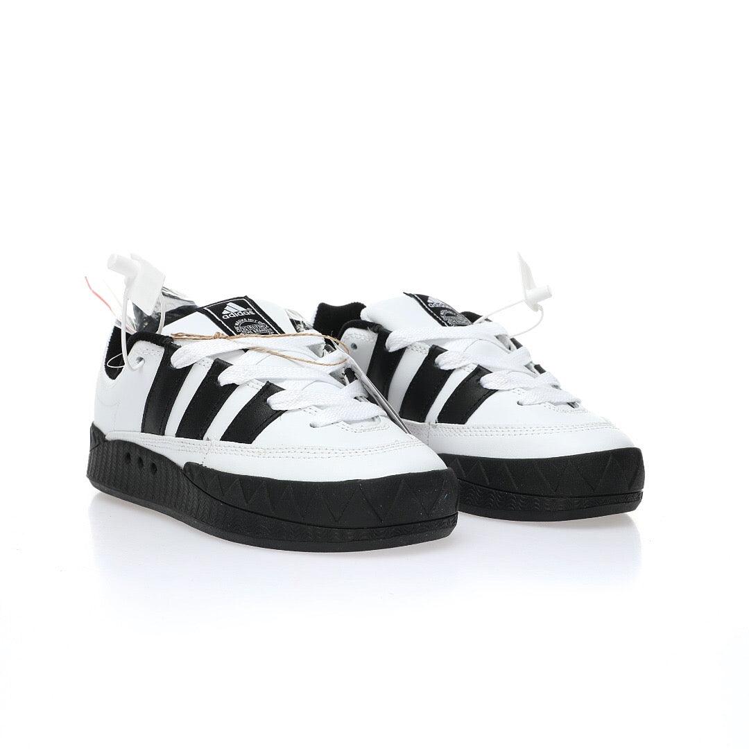 Atmos x Adidas Adimatic Low 'Homage White Black'