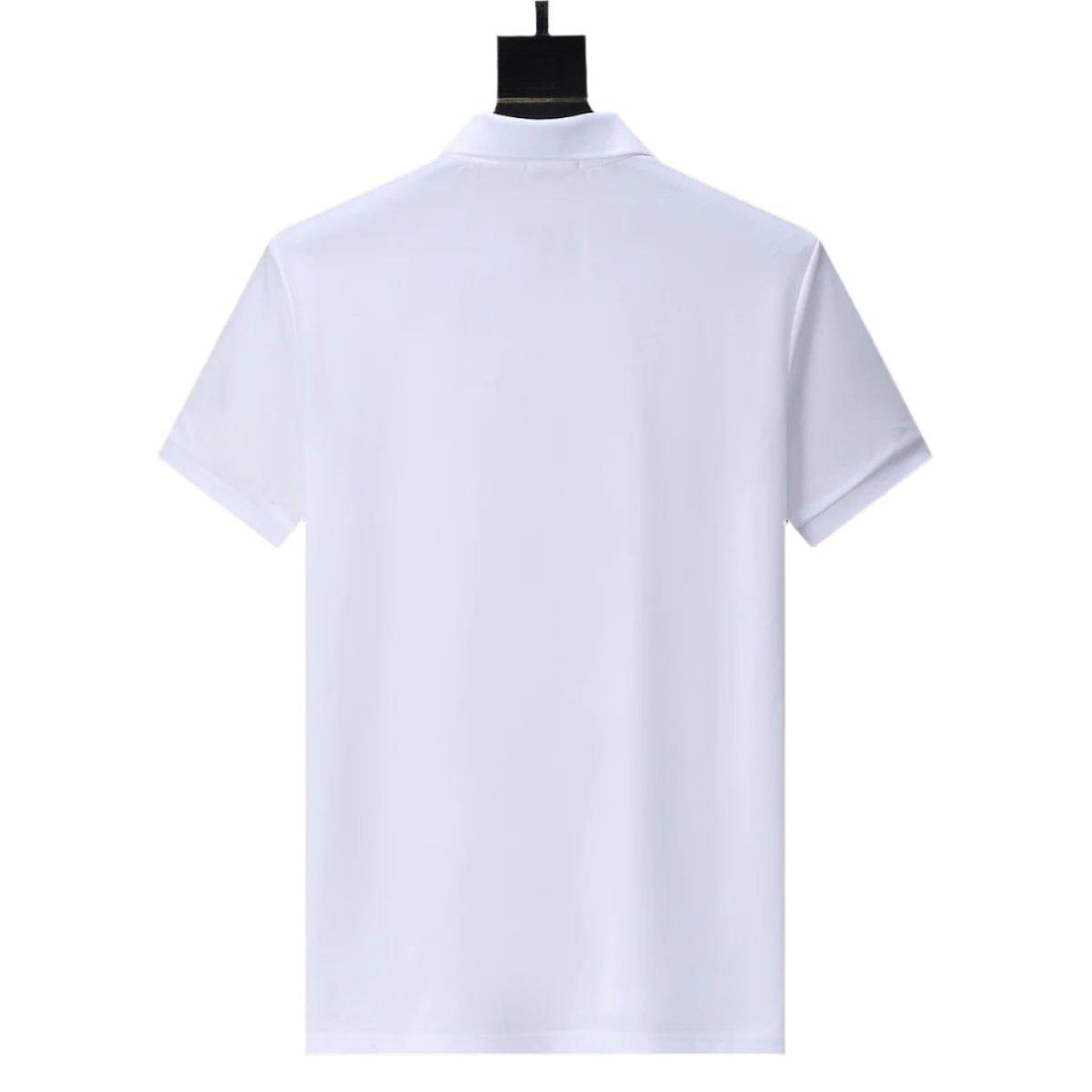 Moncler White T-Shirt with Collar