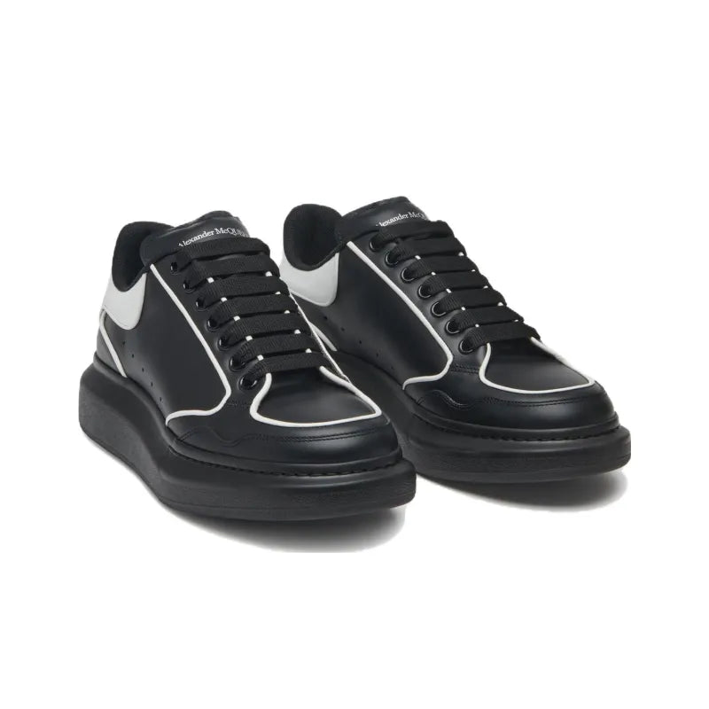 Alexander McQueen Oversized Sneakers 'Black White'