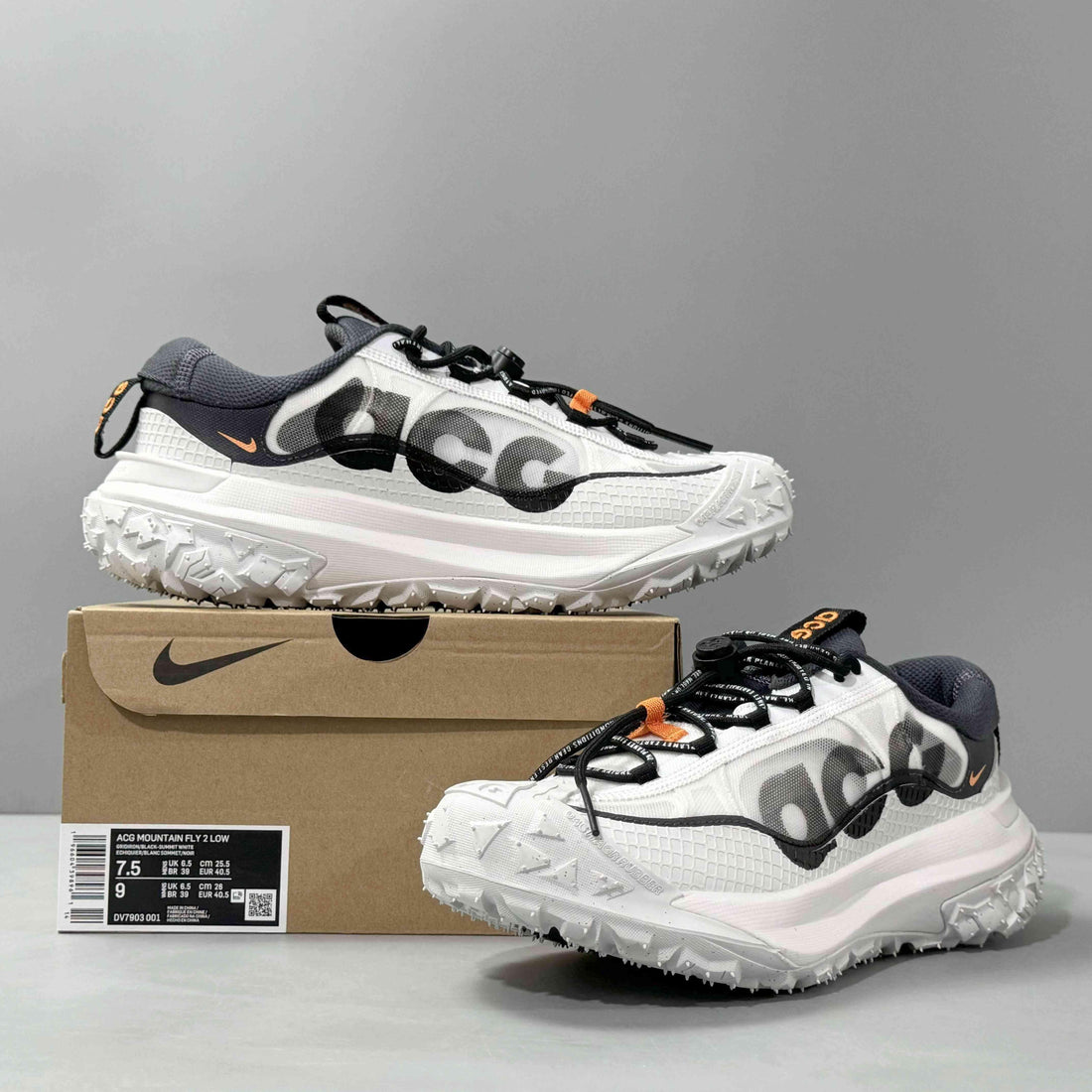 Nike ACG Mountain Fly 2 'White Bright Mandarin'