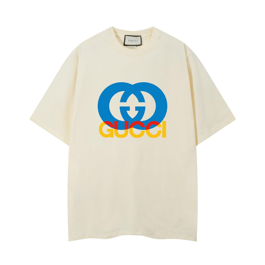 Gucci T-Shirt Without Collar 'Beige'