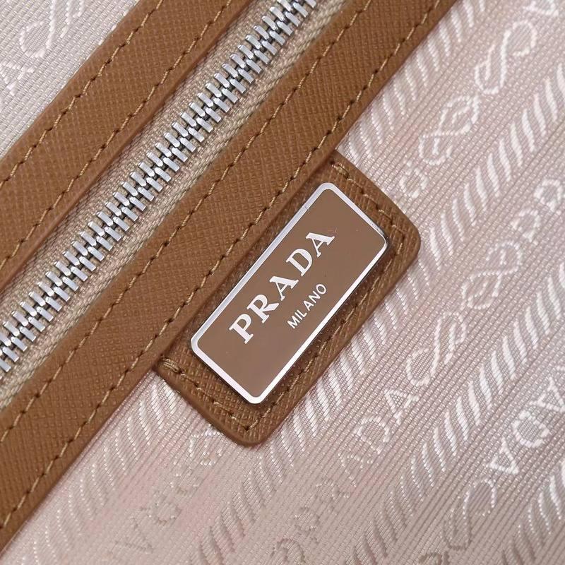 PRADA Re-Nylon and Saffiano leather duffle bag