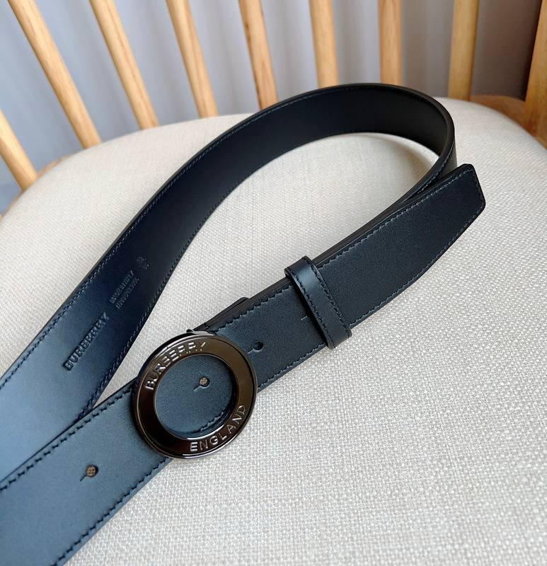 Burberry Leather Vintage Belt 'Black'