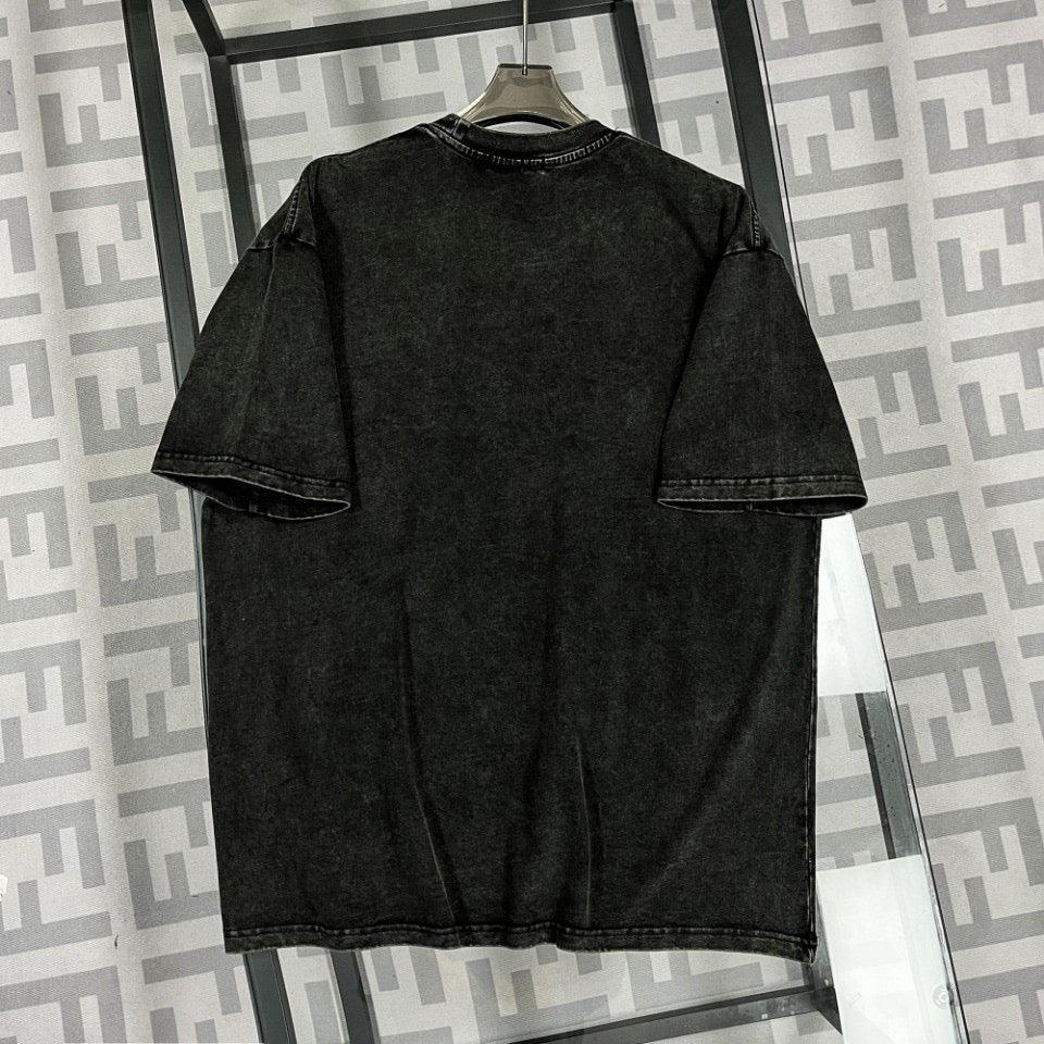 Gucci T-Shirt Without Collar 'Smoke Black'