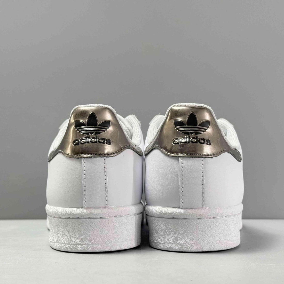 Adidas Superstar 'Cloud White Silver Metallic'