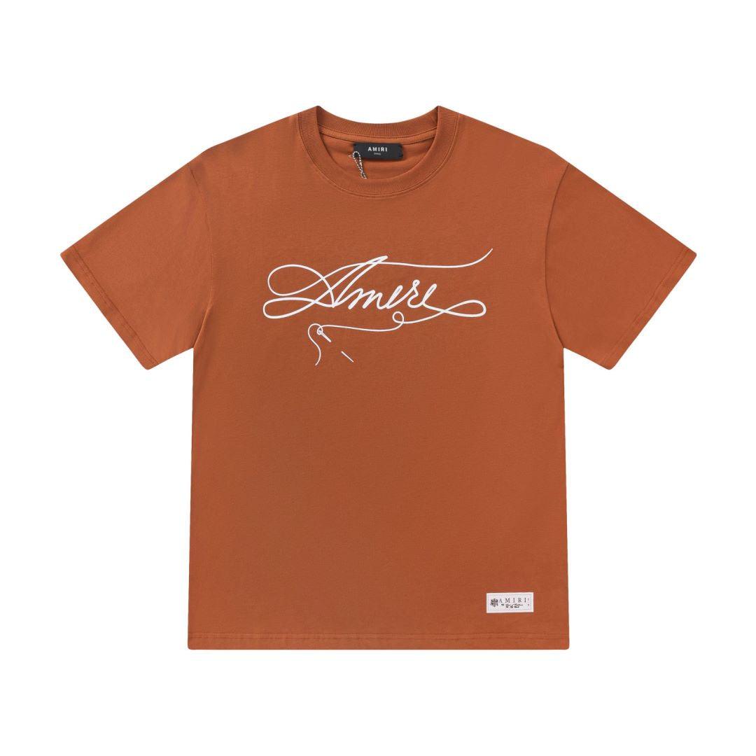 Amiri Clay T-Shirt Without Collar