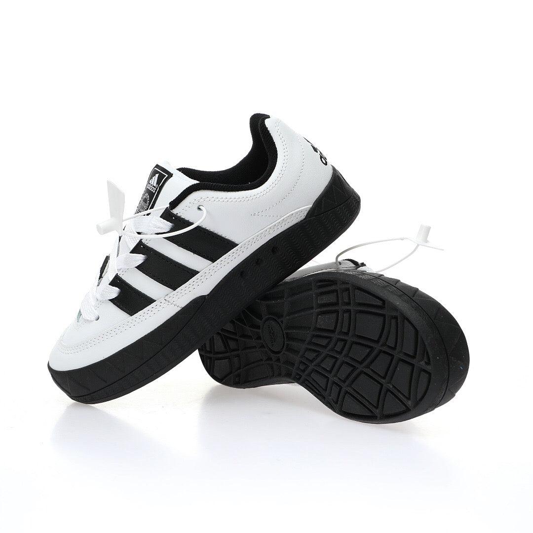 Atmos x Adidas Adimatic Low 'Homage White Black'