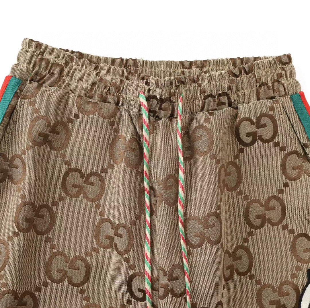 Gucci Long Pant 'Brown/Red/Green'