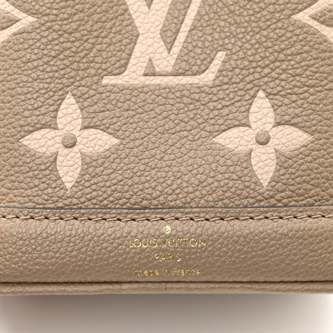 Louis Vuitton  Empreinte Monogram Giant Nano Noe Tourterelle Creme