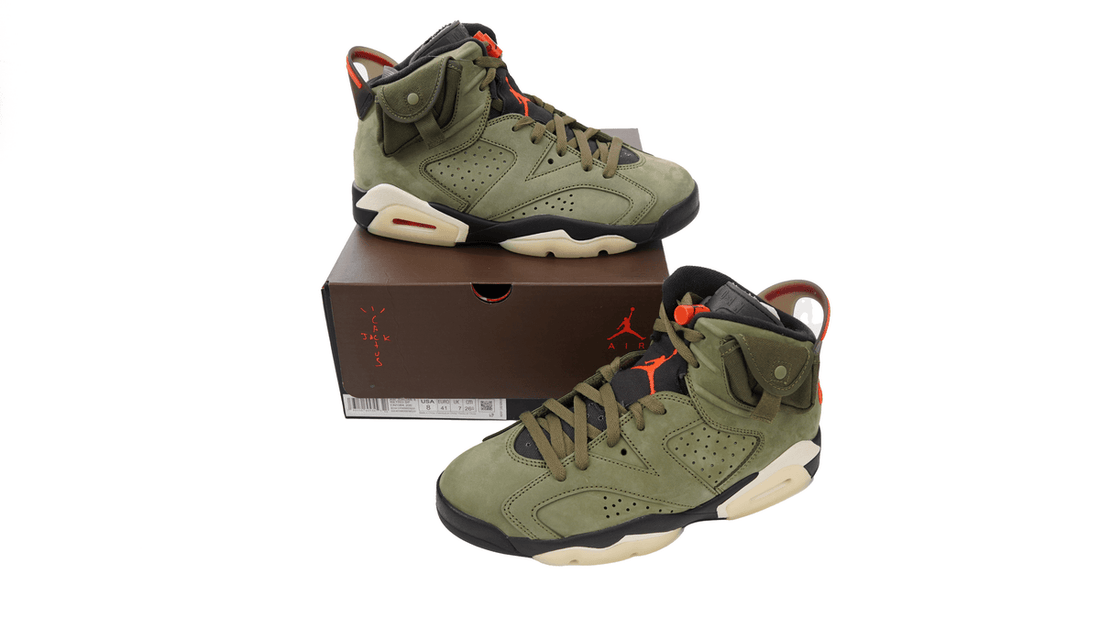 Travis Scott x Air Jordan 6 Retro 'Olive'