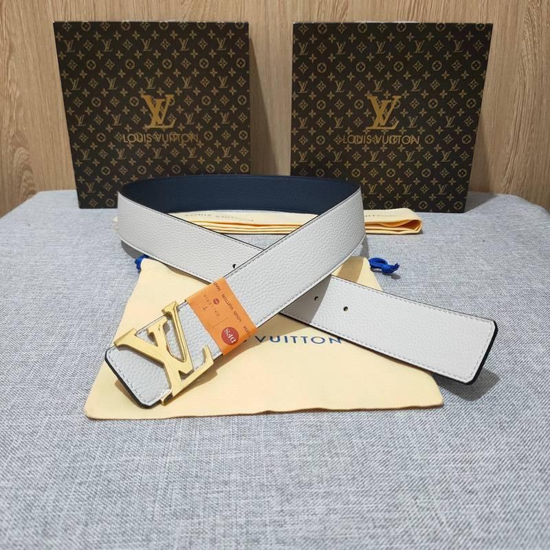 Louis Vuitton Double Belt 'White/Blue'