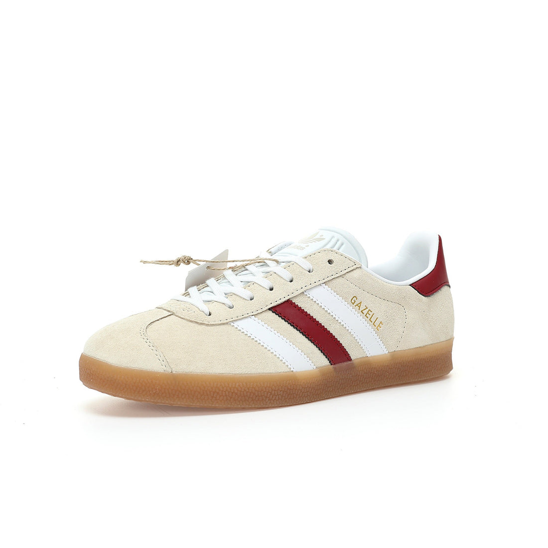 Adidas Originals Gazelle Indoor 'Aluminum Collegiate Burgundy'