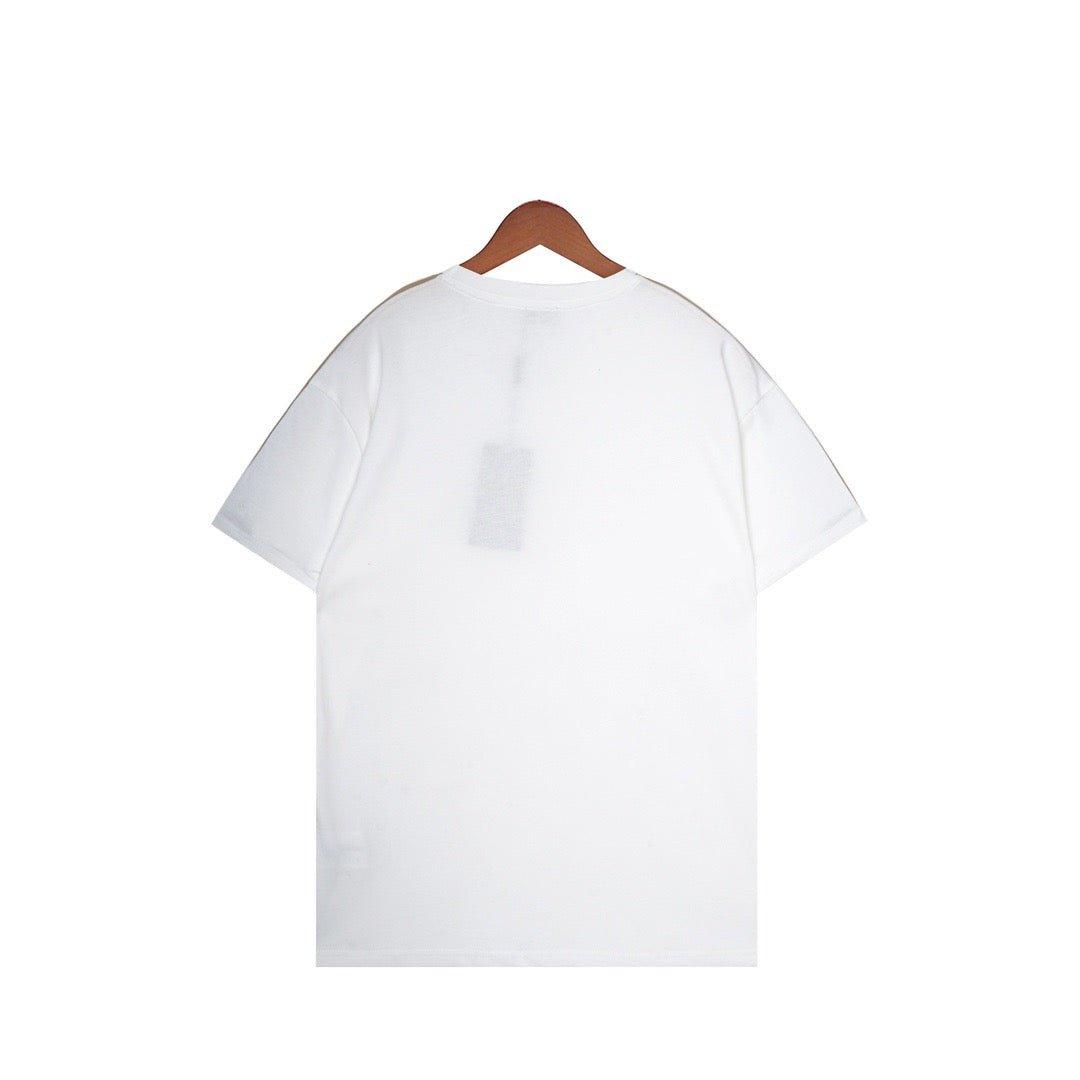 Fendi T-Shirt without Collar 'White & Brown'