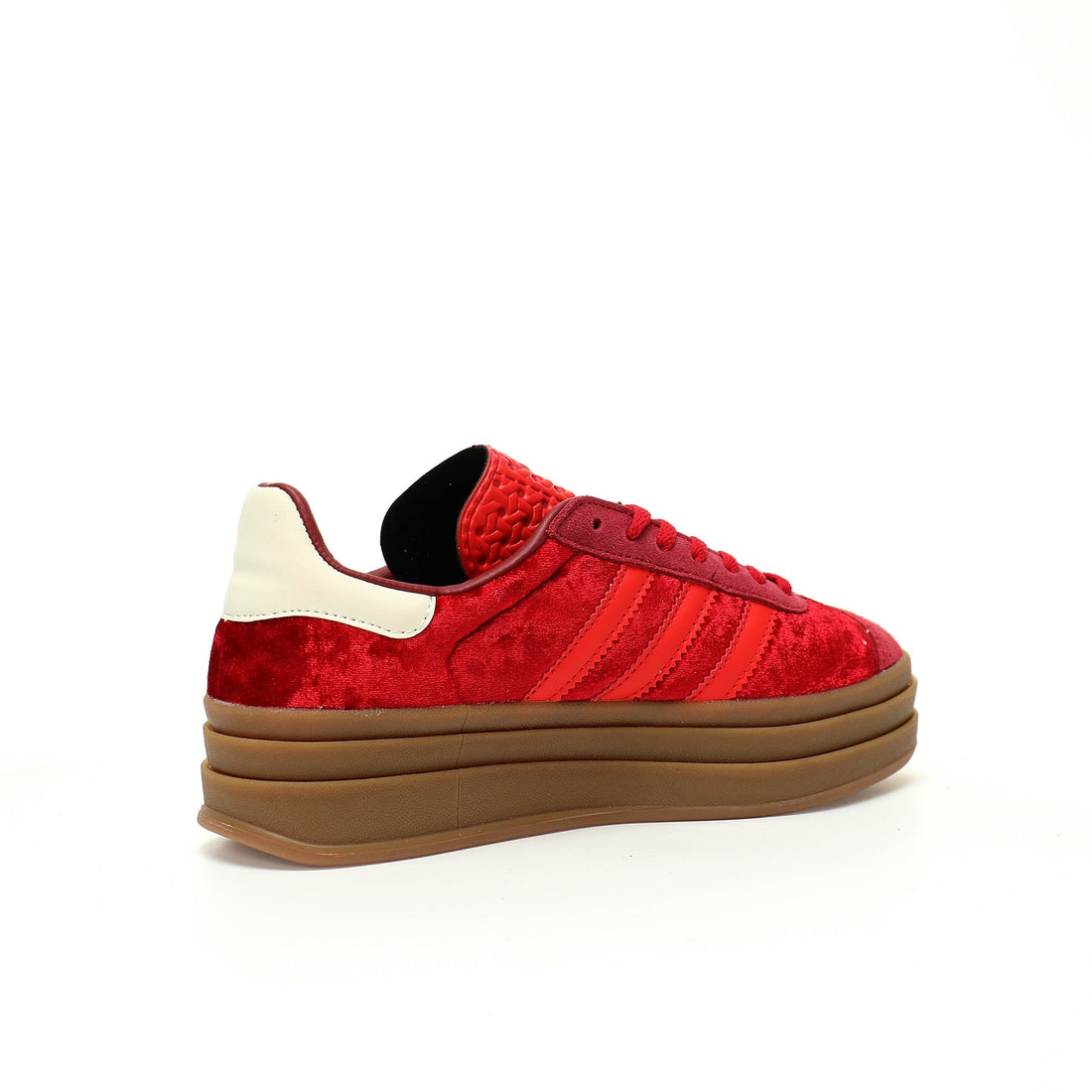 Adidas Originals Gazelle Bold 'Bright Red Velvet'