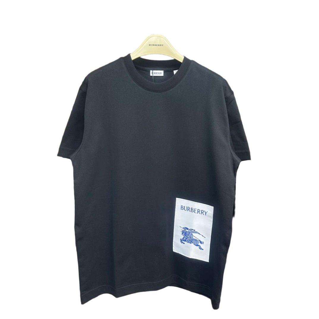 Burberry T-Shirt Without Collar 'Black'