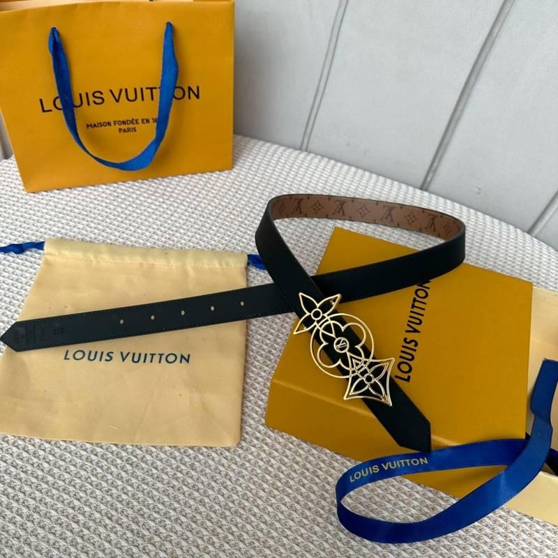 Louis Vuitton Woman Reversible Belt 'Brown/Black'