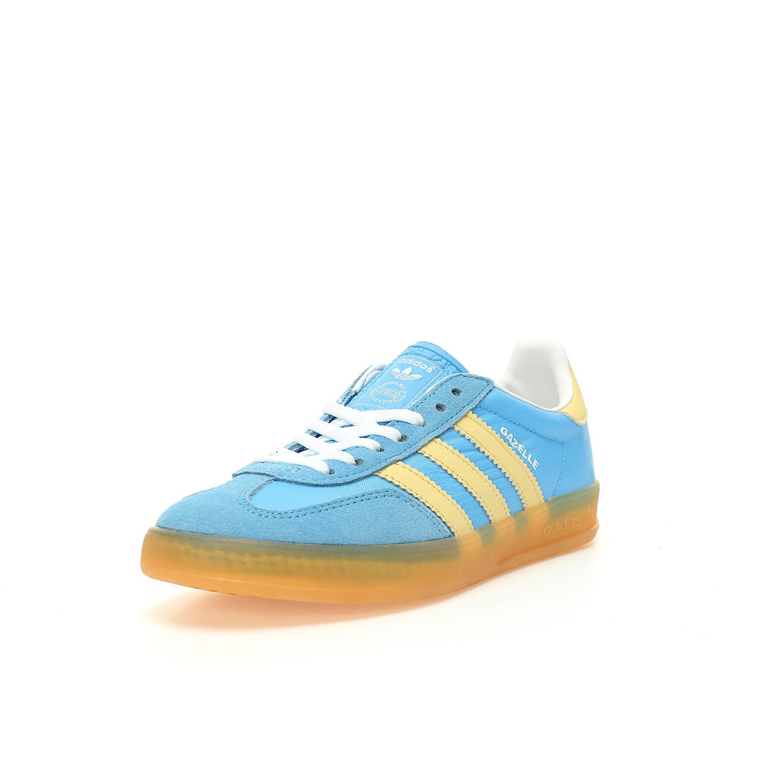 Adidas Gazelle Indoor Semi Blue Burst Almost Yellow