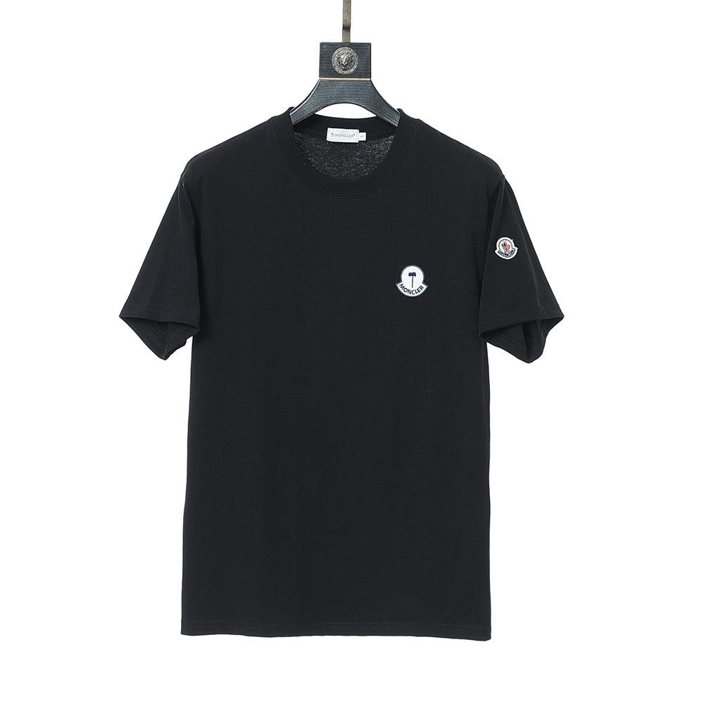 Moncler T-Shirt Without Collar 'Black'