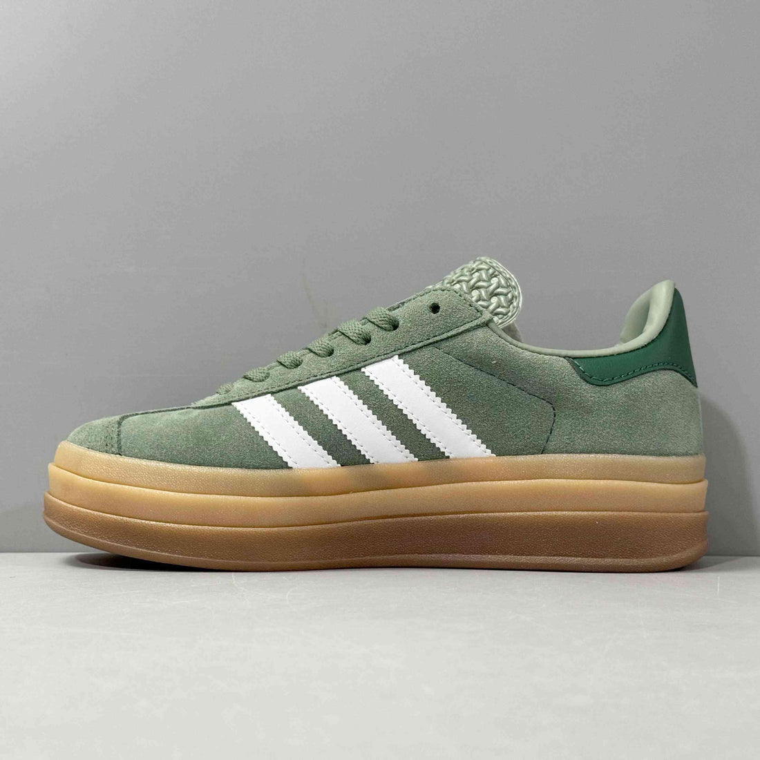 Adidas Originals Gazelle Bold 'Silver Green Gum'