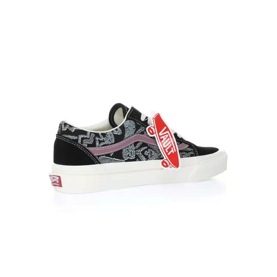 Vans Vault OG Old Skool LX "Black/Pink/Graffiti"