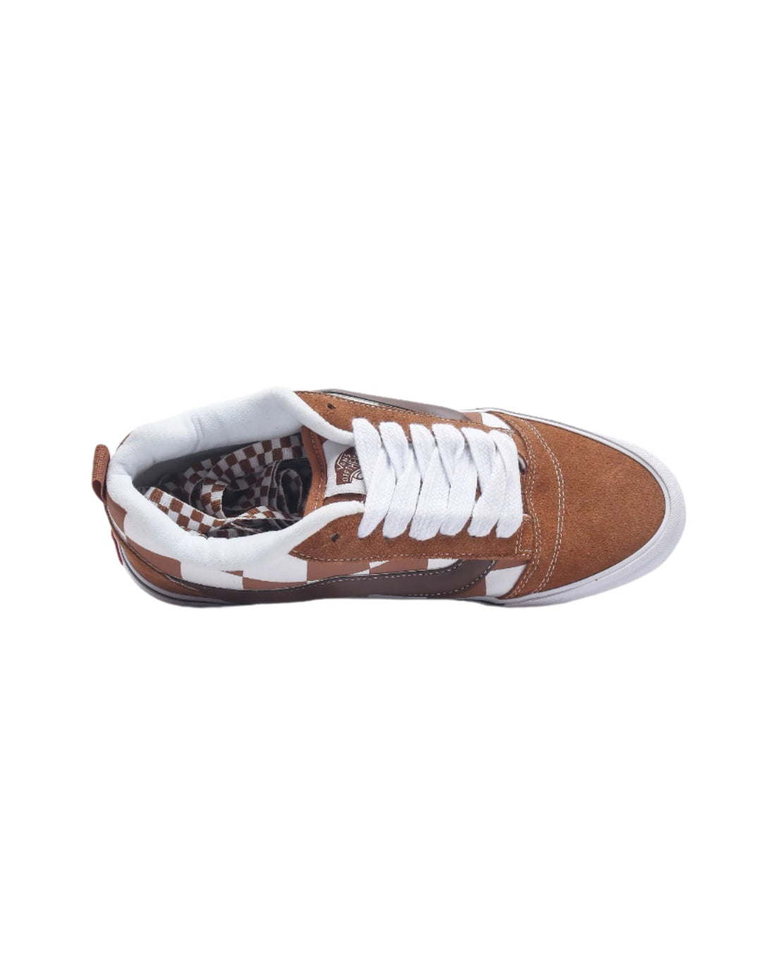 Vans Knu Skool Mega Check Brown 'Brown/White'