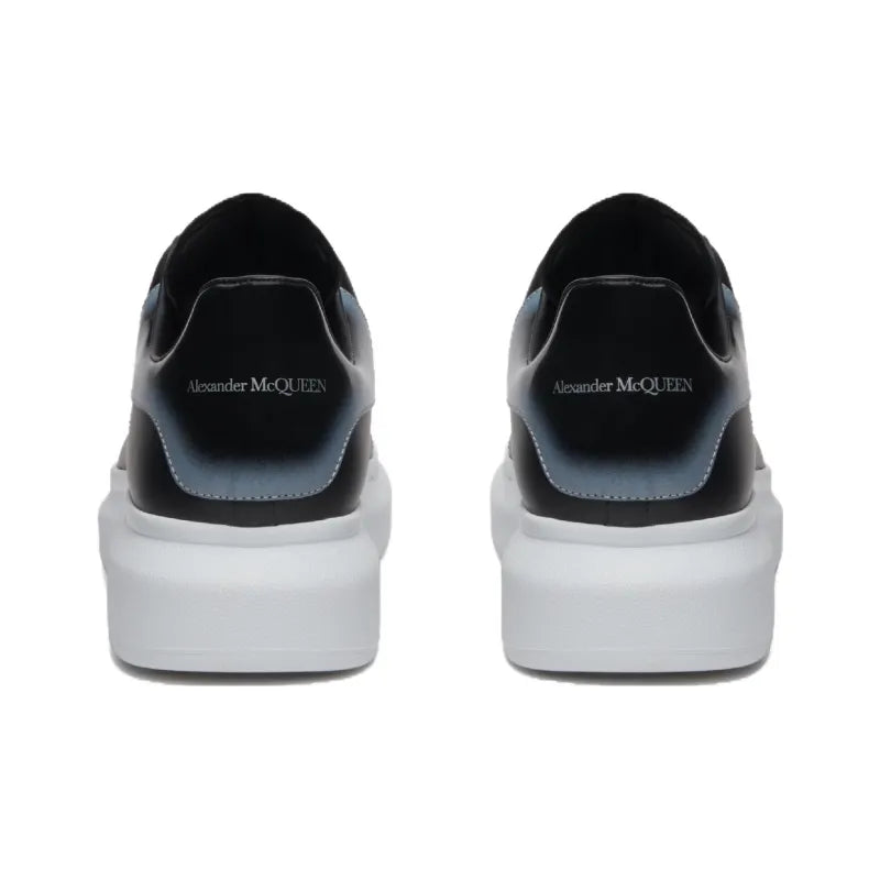 Alexander McQueen Larry Leather Sneakers 'Black White'