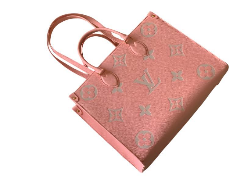 Louis Vuitton Onthego MM Trianon Pink/Cream