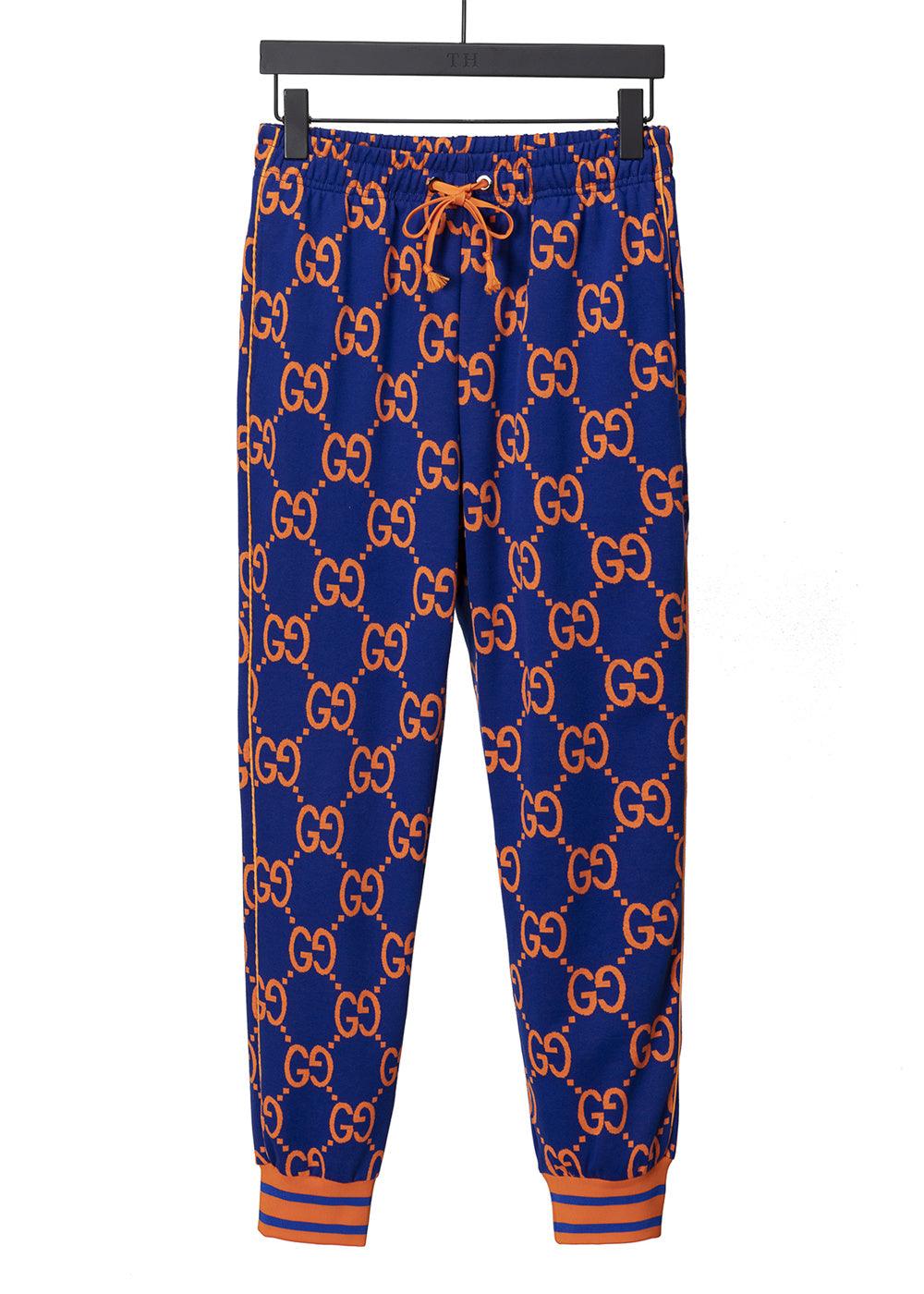 Gucci Long Pant 'Blue/Orange'