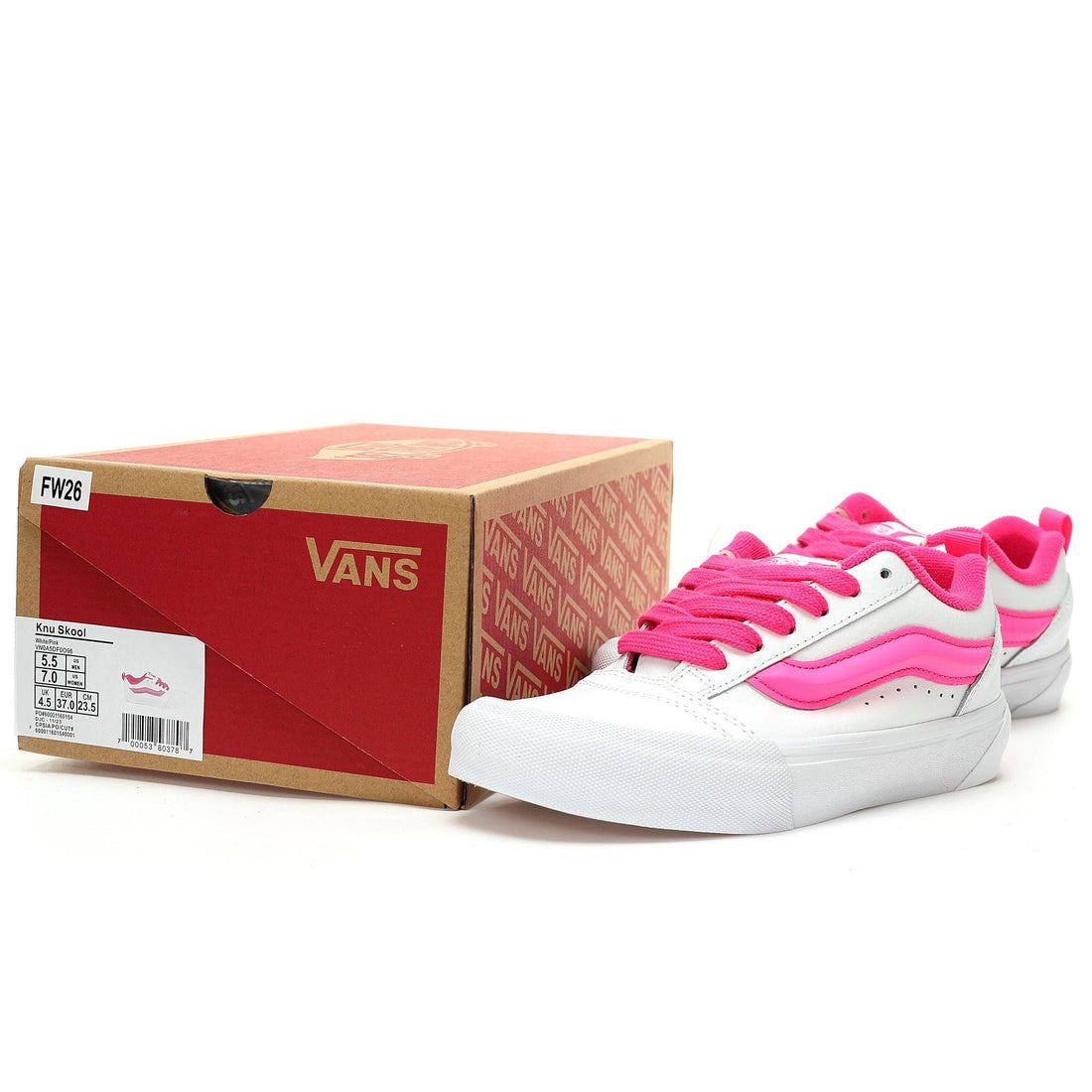 Vans Vault Knu-Skool VR3 LX "White Pink"