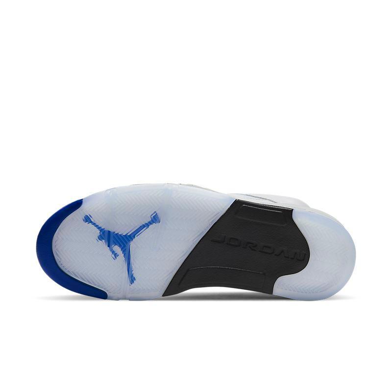 Air Jordan Retro 5 Stealth 2.0 White Hyper Royal Grey