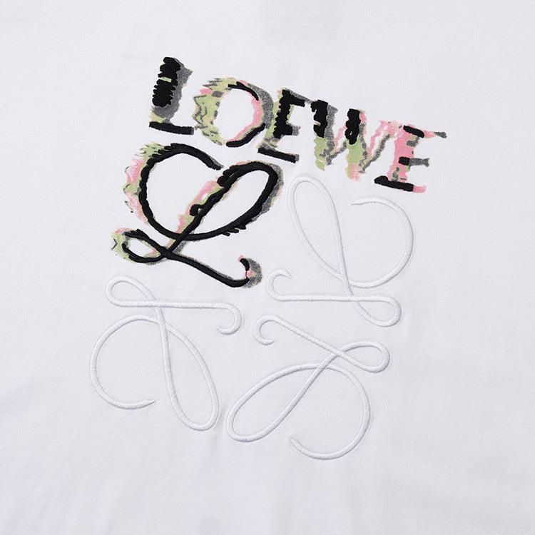 Loewe T-Shirt Without Collar 'White'