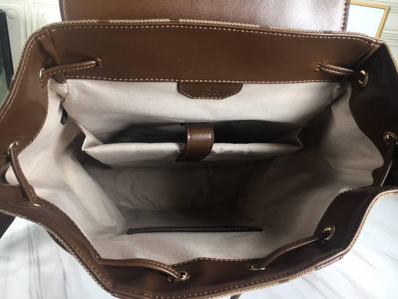 Gucci Backpack with Jumbo GGCamel/Ebony