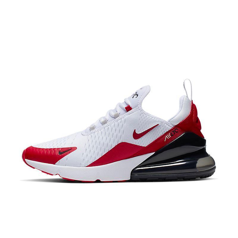 Nike Air Max 270 'White Anthracite University Red'