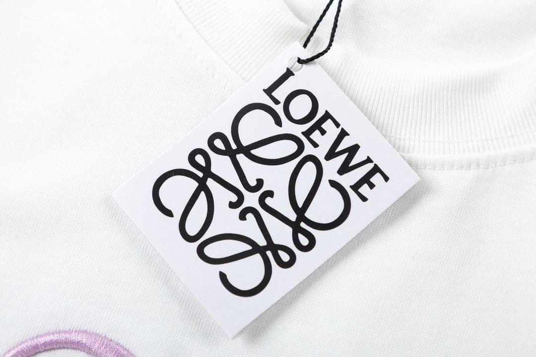 Loewe T-Shirt Without Collar 'White'