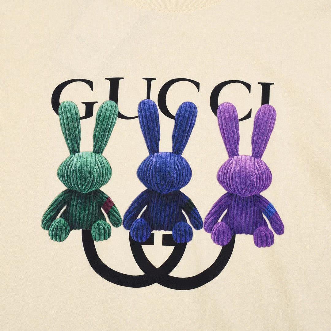 Gucci T-Shirt Without Collar 'Beige'