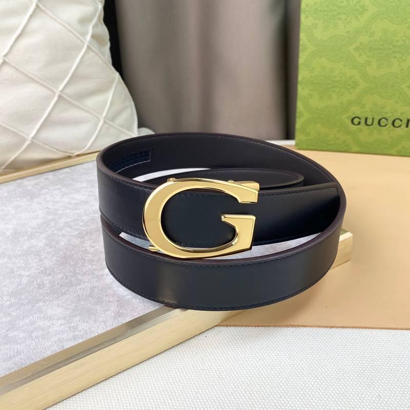 GUCCI Embellished coated-canvas and leather belt 'Black'