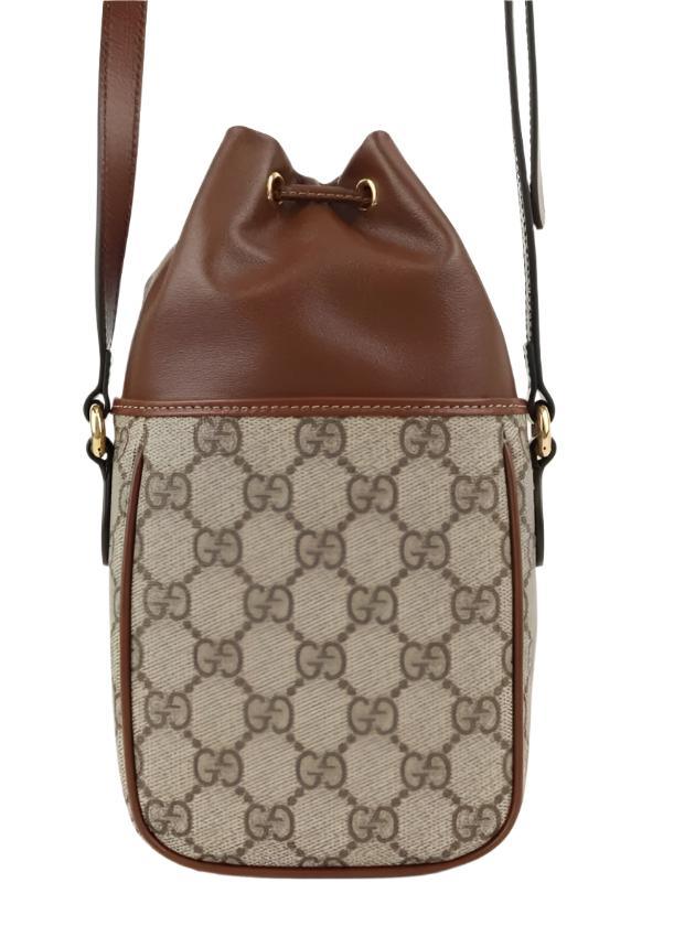 Gucci GG Interlocking G Mini Bucket Bag Beige